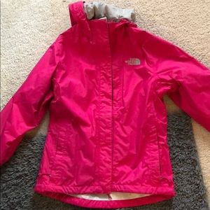North face raincoat